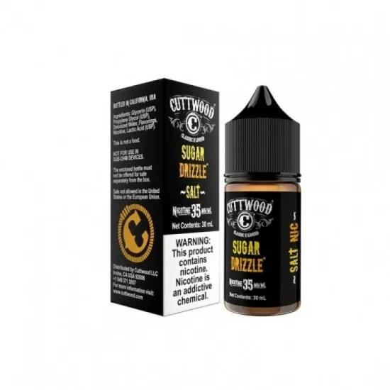 Cuttwood Sugar Drizzle 30ML Salt Likit Cuttwood Sugar Drizzle Salt Likit