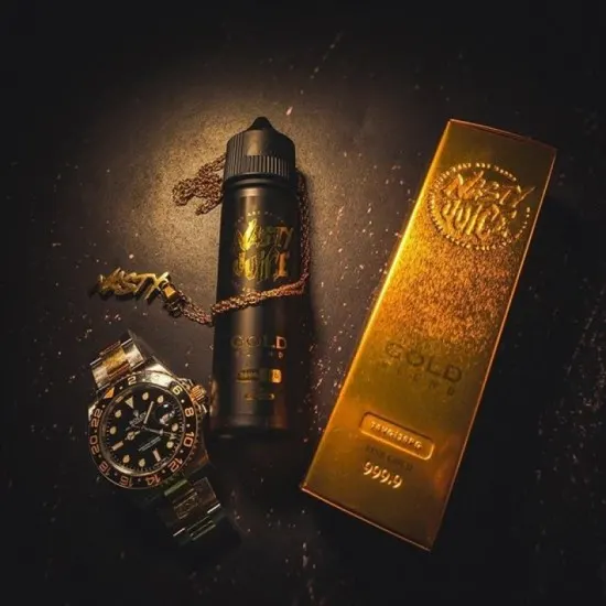 Nasty Juice Gold Blend 60ML Nasty Juice Gold Blend Tütün Badem Aromalı 60ML