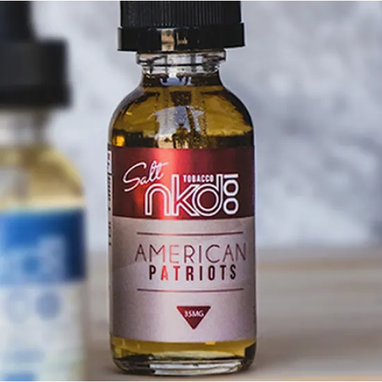 American Patriots 30ML Salt Likit NKD - American Patriots 30ML