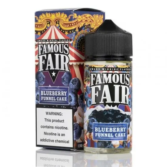OHW - Famous Fair Blueberry Funnel Cake 100ML Famous Fair Blueberry Funnel Cake