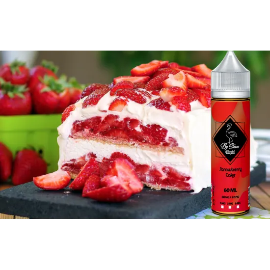 Çilekli Pasta Likit Strawberry Cake - Çilekli Pasta 60ML