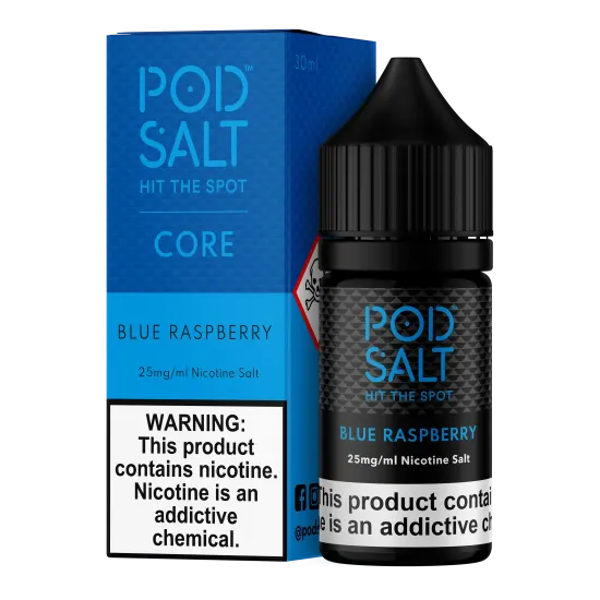 Pod Salt - CORE - BLUE RASPBERRY Salt Likit 30ML Pod Salt - CORE - BLUE RASPBERRY Salt Likit 30ML