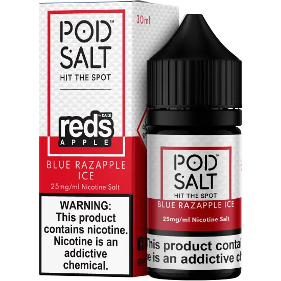 Pod Salt - FUSİON - BLUE RAZAPPLE ICE Salt Likit 30ML Pod Salt - FUSİON - BLUE RAZAPPLE ICE Salt Likit 30ML