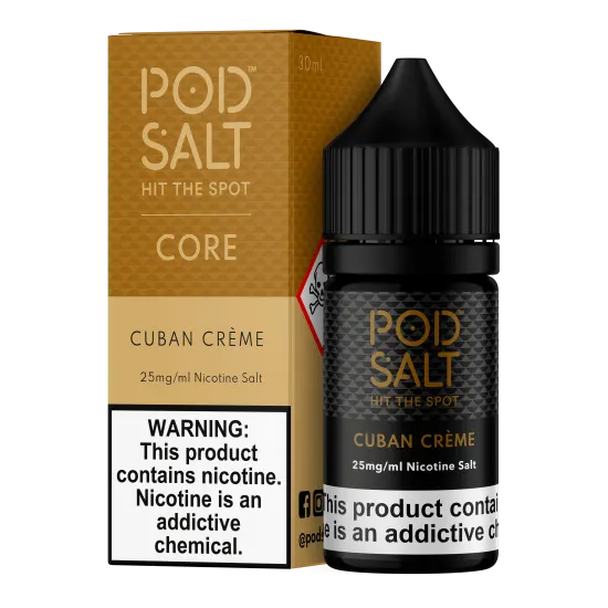 Pod Salt - Cuban Creme 30ML Pod Salt - Cuban Creme 30ML