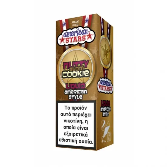American Stars Nutty Budy Cookie 30ML American Stars Nutty Budy Cookie 30ML