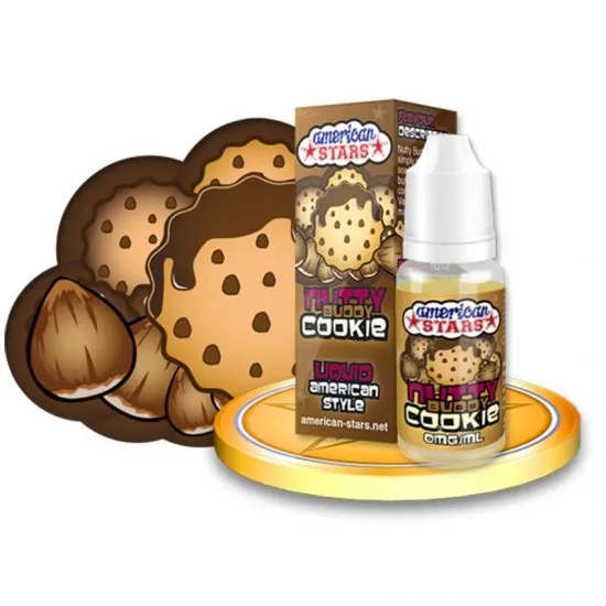 American Stars Nutty Budy Cookie 30ML American Stars Nutty Budy Cookie 30ML