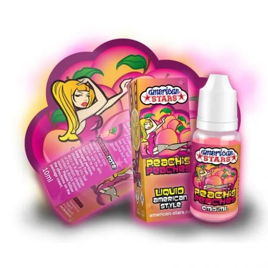 American Stars Şeftali 30 ml Elektronik Sigara Likiti American Stars Şeftali 30 ml Elektronik Sigara Likiti