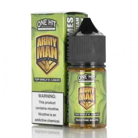 One Hit Wonder Army Man 30ML Salt Likit One Hit Wonder Army Man Salt Likit
