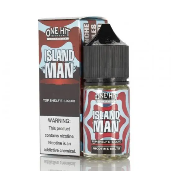 One Hit Wonder Island Man 30ML Salt Likit Island Man 30ML Salt Likit