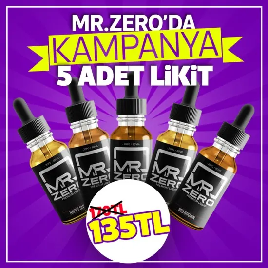 Mr Zero 5 i Bir Arada #KAMPANYA Mr Zero 5'i Bir Arada #KAMPANYA