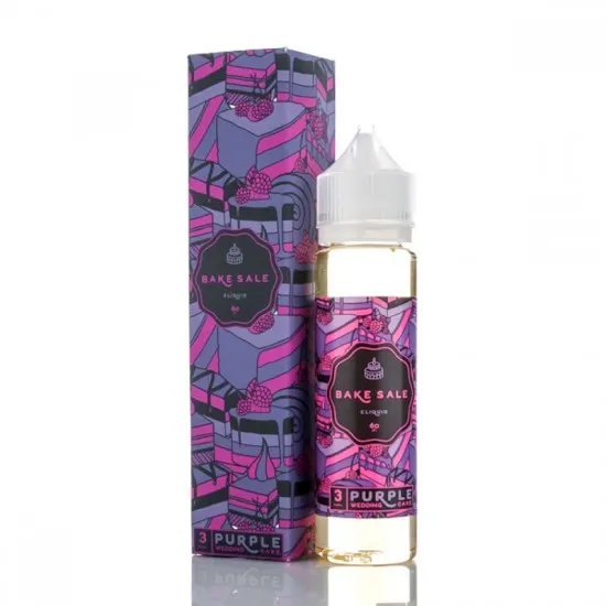 Charlies Chalk Dust - Bake Sale Purple Wedding Cake (Ahududulu Kek - Vanilya) 60 ML Charlies Chalk Dust - Bake Sale Purple Wedding Cake (Ahududulu Kek - Vanilya) 60 ML