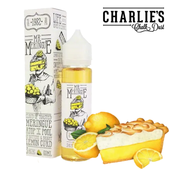 Charlies Chalk Dust - Mr Meringue (Limonlu Kek) 60 ML Charlies Chalk Dust - Mr Meringue (Limonlu Kek) 60 ML