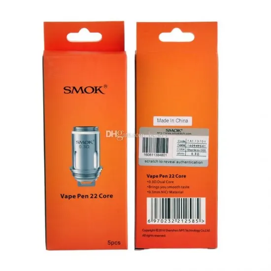 Smok Vape Pen 22 Coil Vape Pen 22 Coil