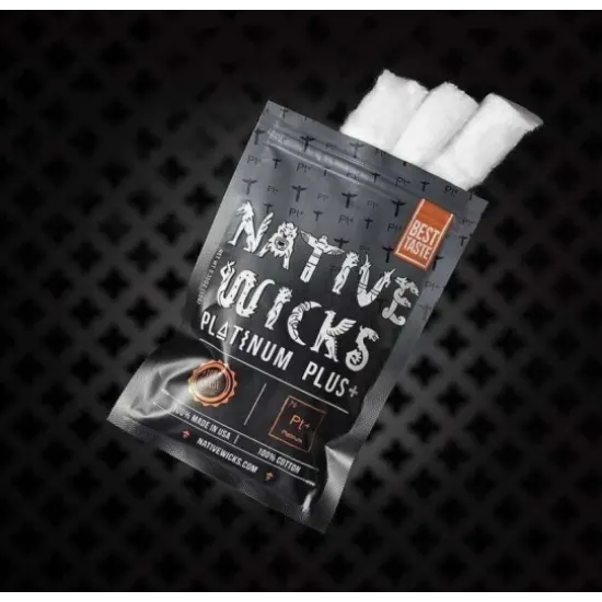 Native Wicks Platinum Plus Cotton Pamuk - Orijinal Native Wicks Platinum Plus Cotton Pamuk - Orijinal