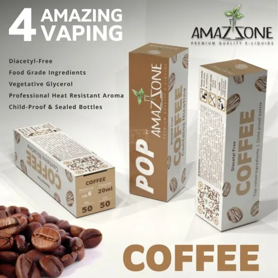 Amazzone Coffee Kahveli 20ML Amazzone Coffee Kahveli 20ML