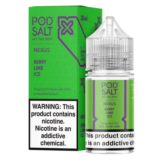 Pod Salt - Berry Lime Ice 30ML Pod Salt - Berry Lime Ice 30ML