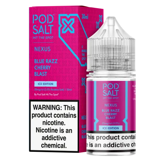 Pod Salt - Blue Razz Cherry Blast 30ML Pod Salt - Blue Razz Cherry Blast 30ML