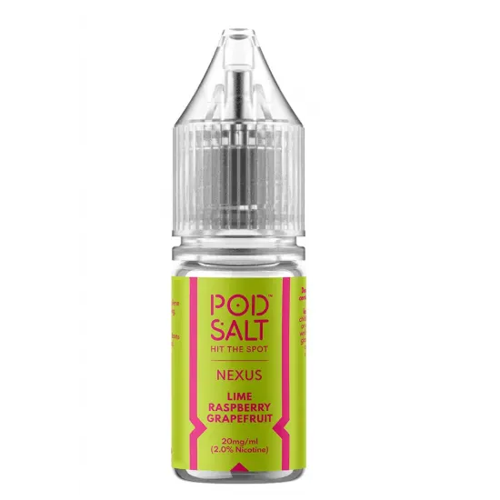 Pod Salt - NEXUS - LIME RASPBERRY GRAPEFRUIT Salt Likit 30ML Pod Salt - NEXUS - LIME RASPBERRY GRAPEFRUIT Salt Likit 30ML