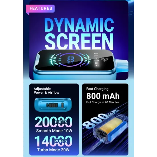 Elf Bar RAYA D2 20000 Puff Elf Bar RAYA D2 20000 Puff