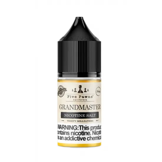 Five Pawns - Grandmaster 30ML Salt Likit Five Pawns - Grandmaster 30ML Salt Likit