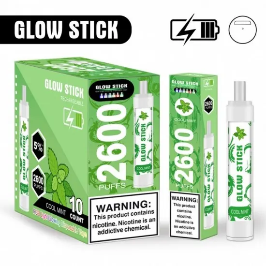 Glow Stick 2600 Çekim Puff Glow Stick 2600 Çekim Puff