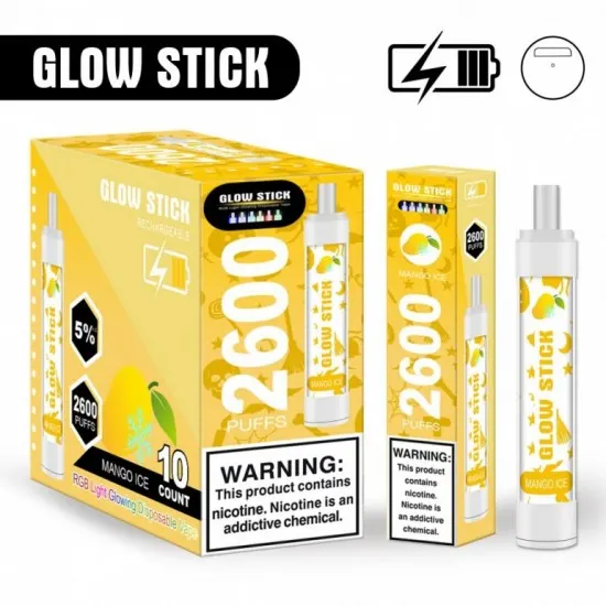Glow Stick 2600 Çekim Puff Glow Stick 2600 Çekim Puff