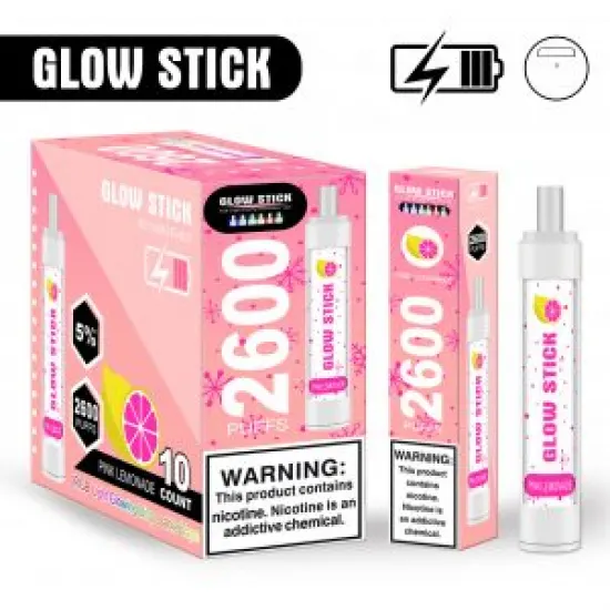 Glow Stick 2600 Çekim Puff Glow Stick 2600 Çekim Puff