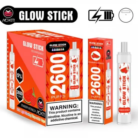 Glow Stick 2600 Çekim Puff Glow Stick 2600 Çekim Puff