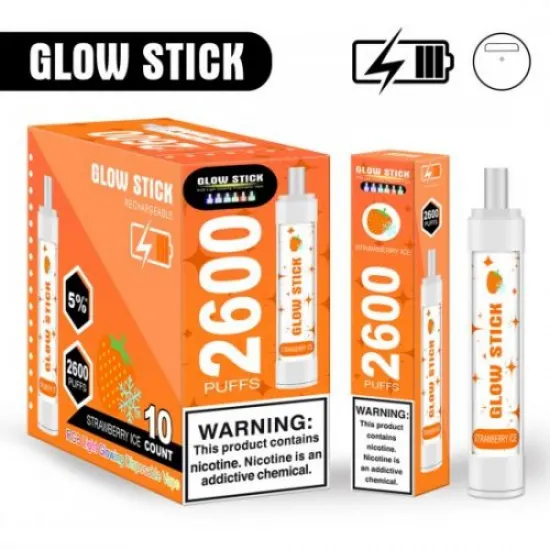 Glow Stick 2600 Çekim Puff Glow Stick 2600 Çekim Puff