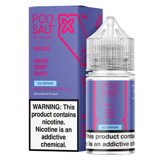 Pod Salt - Grape Berry Brust 30ML Pod Salt - Grape Berry Brust 30ML