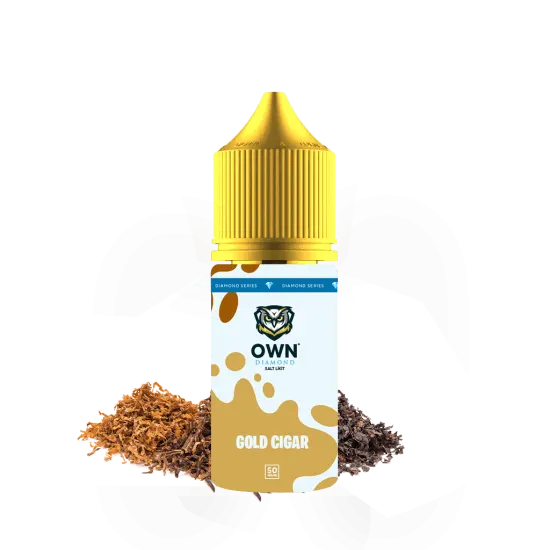 Own Diamond - Gold Cigar 30ML Salt Likit Own Diamond - Gold Cigar 30ML Salt Likit