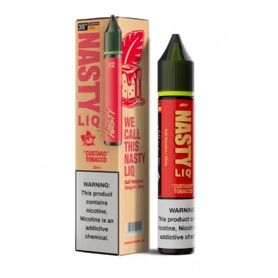 Nasty Juice LIQ - Custard Tobacco 30ML Nasty Juice LIQ - Custard Tobacco 30ML