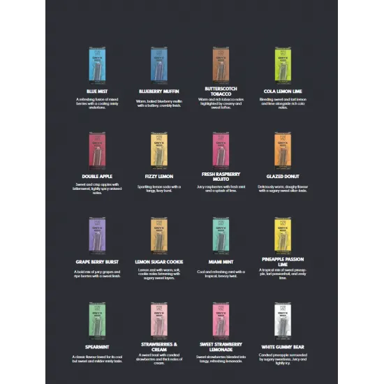 Pod Salt - Onyx Cloud 25000 Puff Pod Salt - Onyx Cloud 25000 Puff