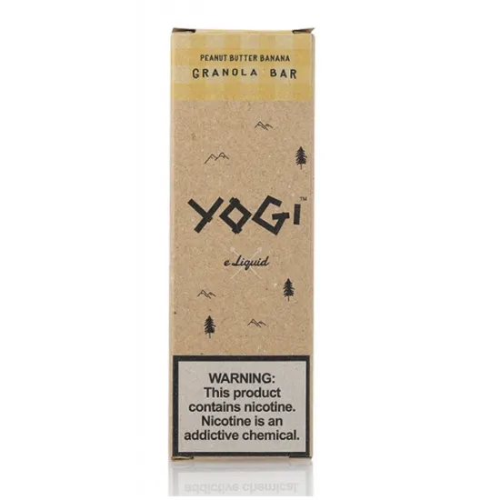 Yogi - Peanut Butter Banana Granola Bar 60ML Yogi - Peanut Butter Banana Granola Bar 60ML