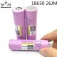 Samsung ICR18650 26JM 3.7V 2600 MaH Pil Samsung ICR18650 26JM 3.7V 2600 MaH Pil