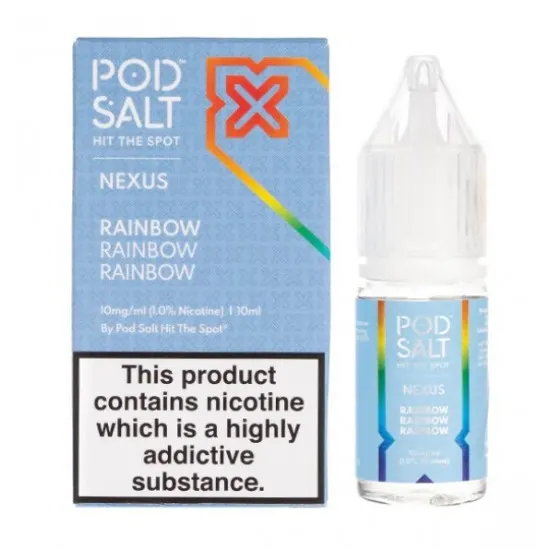 Pod Salt - NEXUS - RAINBOW Salt Likit 30ML Pod Salt - NEXUS - RAINBOW Salt Likit 30ML
