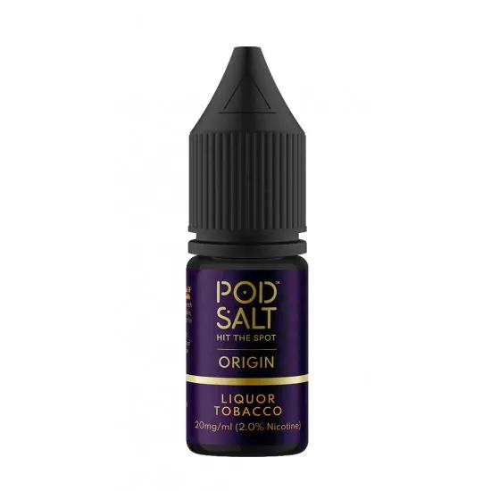 Pod Salt - ORIGIN - LIQUOR TOBACCO Salt Likit 30ML Pod Salt - ORIGIN - LIQUOR TOBACCO Salt Likit 30ML