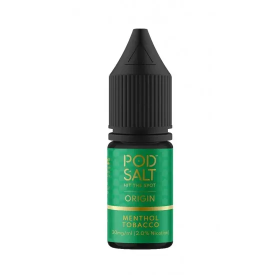 Pod Salt - ORIGIN - MENTHOL TOBACCO Salt Likit 30ML Pod Salt - ORIGIN - MENTHOL TOBACCO Salt Likit 30ML
