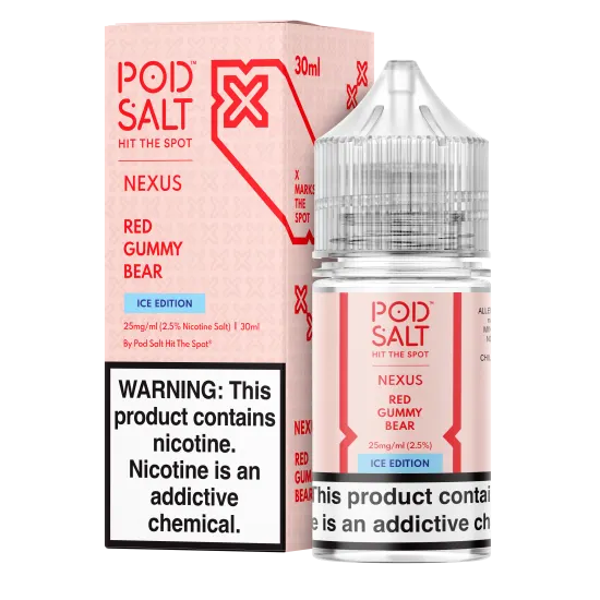 Pod Salt - Red Gummy Bear 30ML Pod Salt - Red Gummy Bear 30ML