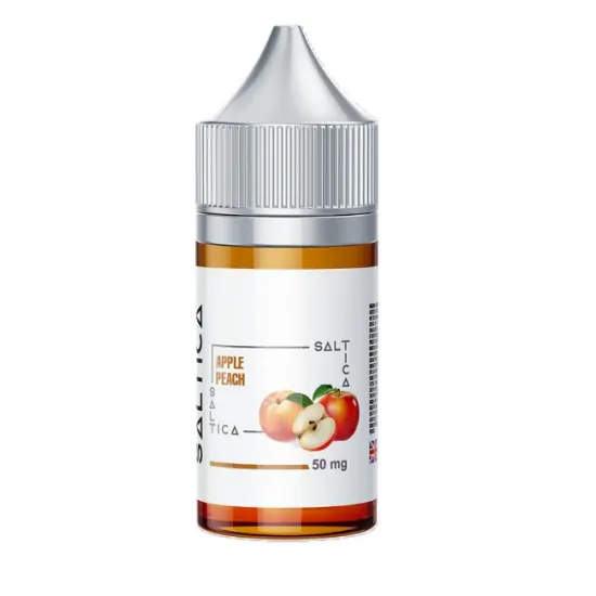 Saltica Apple Peach Salt Likit 30ML Saltica Apple Peach Salt Likit 30ML
