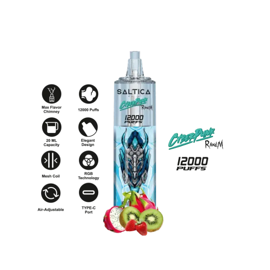 Saltica Cyberpunk 12000 Puff Saltica Cyberpunk 12000 Puff