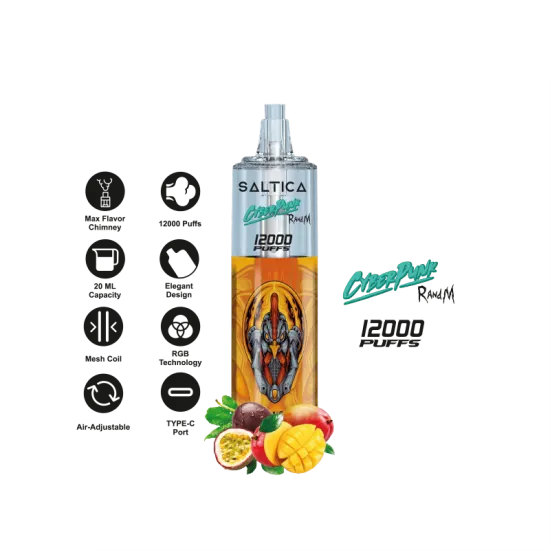 Saltica Cyberpunk 12000 Puff Saltica Cyberpunk 12000 Puff