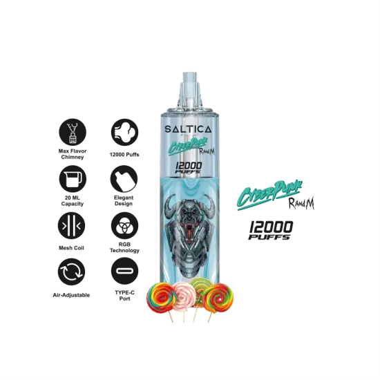 Saltica Cyberpunk 12000 Puff Saltica Cyberpunk 12000 Puff