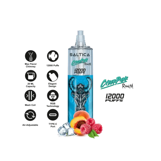 Saltica Cyberpunk 12000 Puff Saltica Cyberpunk 12000 Puff