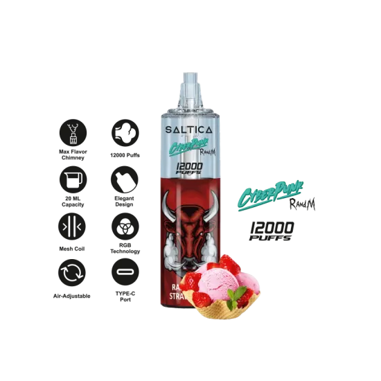 Saltica Cyberpunk 12000 Puff Saltica Cyberpunk 12000 Puff