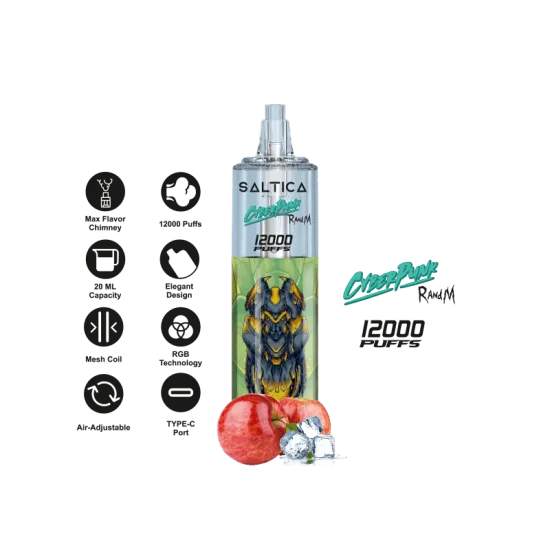 Saltica Cyberpunk 12000 Puff Saltica Cyberpunk 12000 Puff