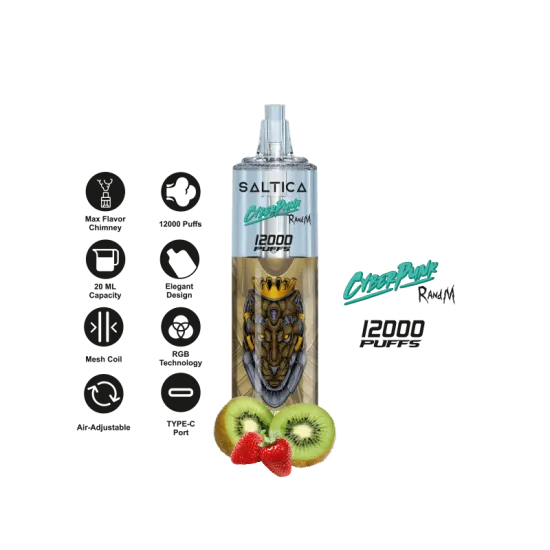 Saltica Cyberpunk 12000 Puff Saltica Cyberpunk 12000 Puff
