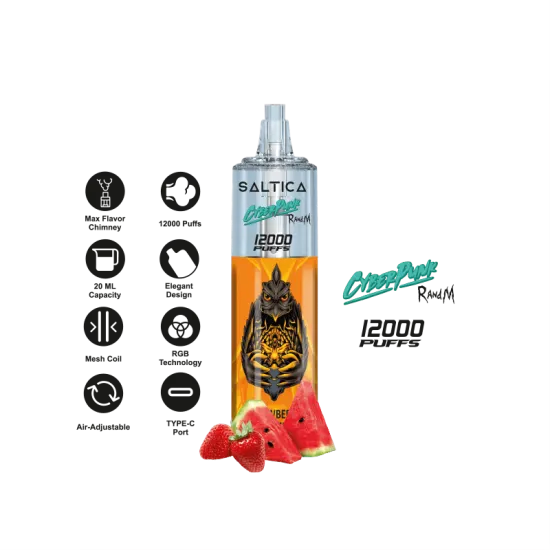 Saltica Cyberpunk 12000 Puff Saltica Cyberpunk 12000 Puff