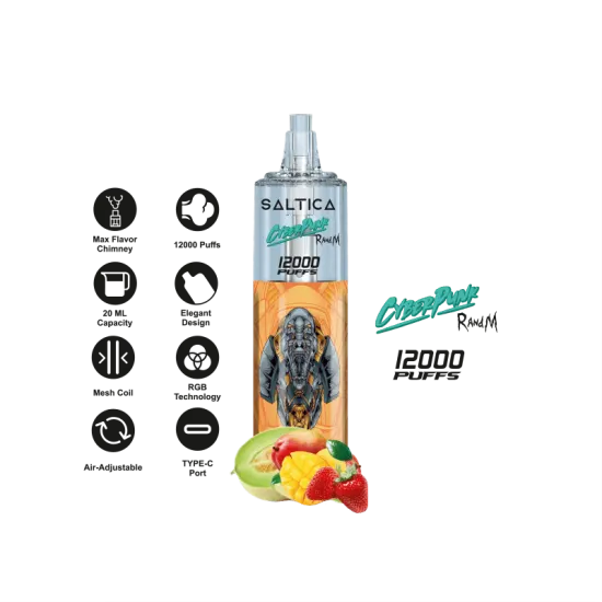 Saltica Cyberpunk 12000 Puff Saltica Cyberpunk 12000 Puff