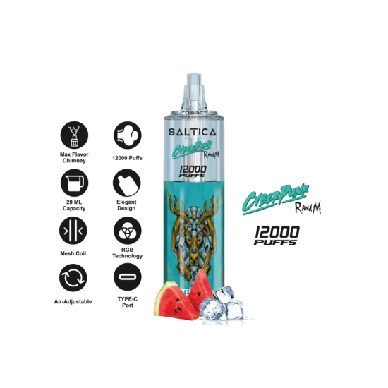 Saltica Cyberpunk 12000 Puff Saltica Cyberpunk 12000 Puff